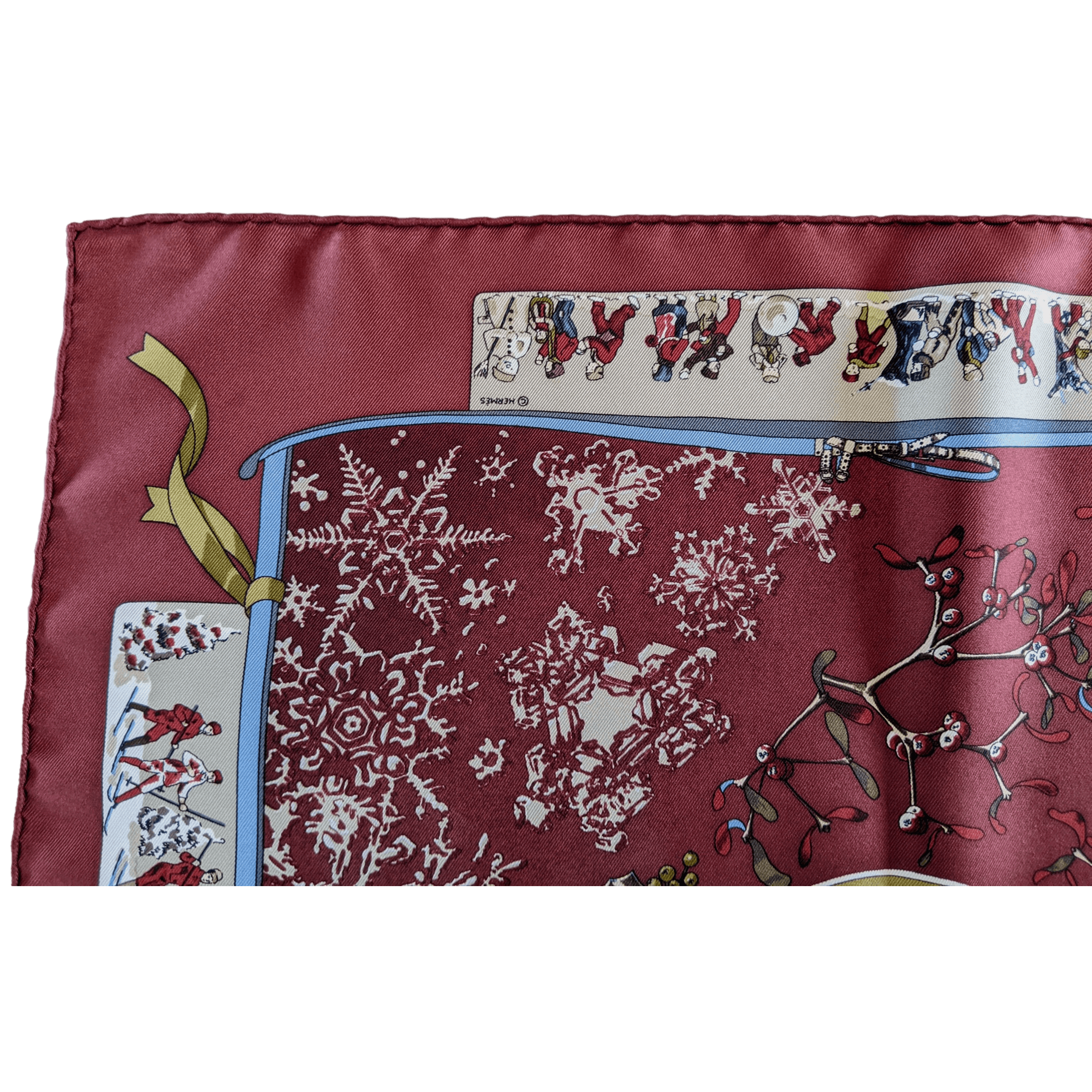 HERMES Neige d'Antan Gavroche 45 cm