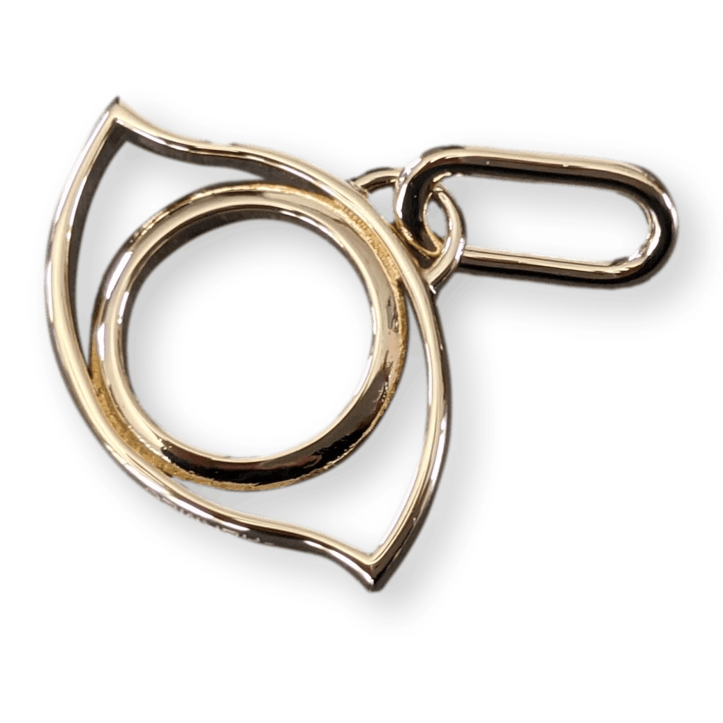 HERMES Single Permabrass OEIL CURIOSITE Eye Amulette Charm