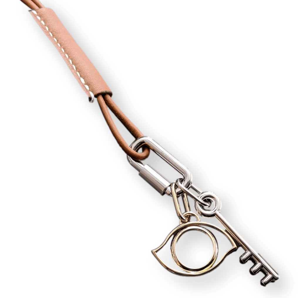 HERMES Single Permabrass OEIL CURIOSITE Eye Amulette Charm