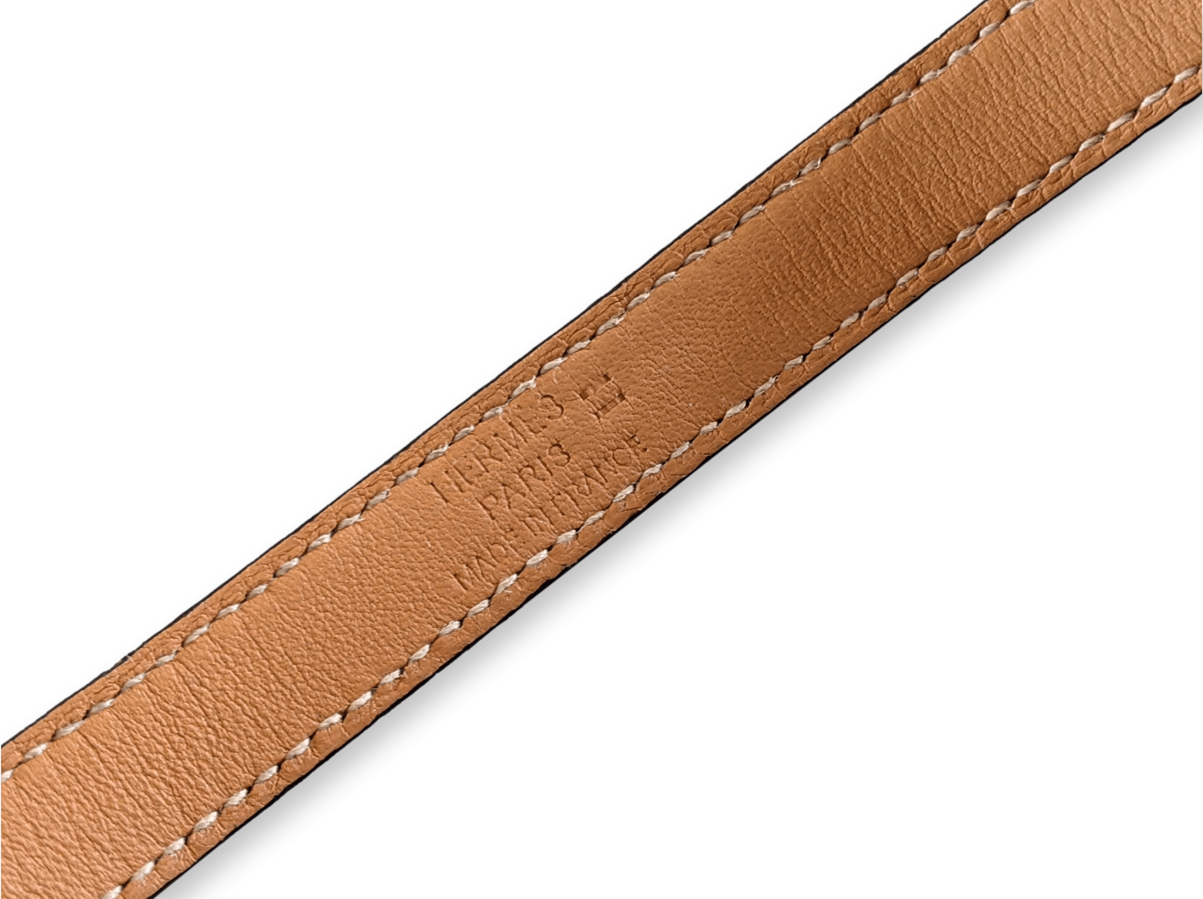 HERMES Ombre Lizard Kelly Double Tour Unisex Bracelet Sz XS