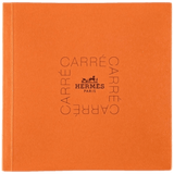 HERMES Orange Carre Booklet