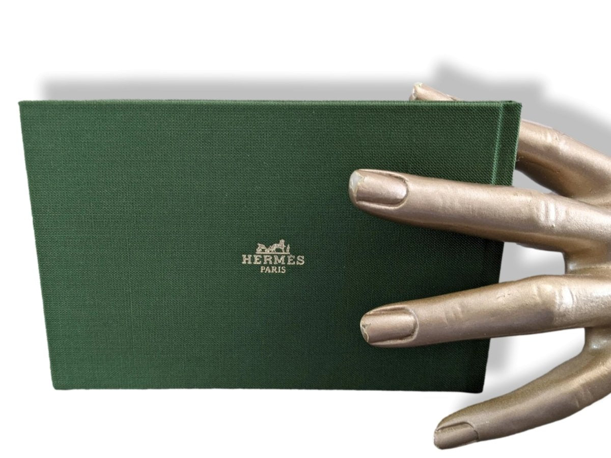 Hermes Papier 1990cm Green La Vie à l'air libre Travel Notebook Carnet de Voyage - poupishop