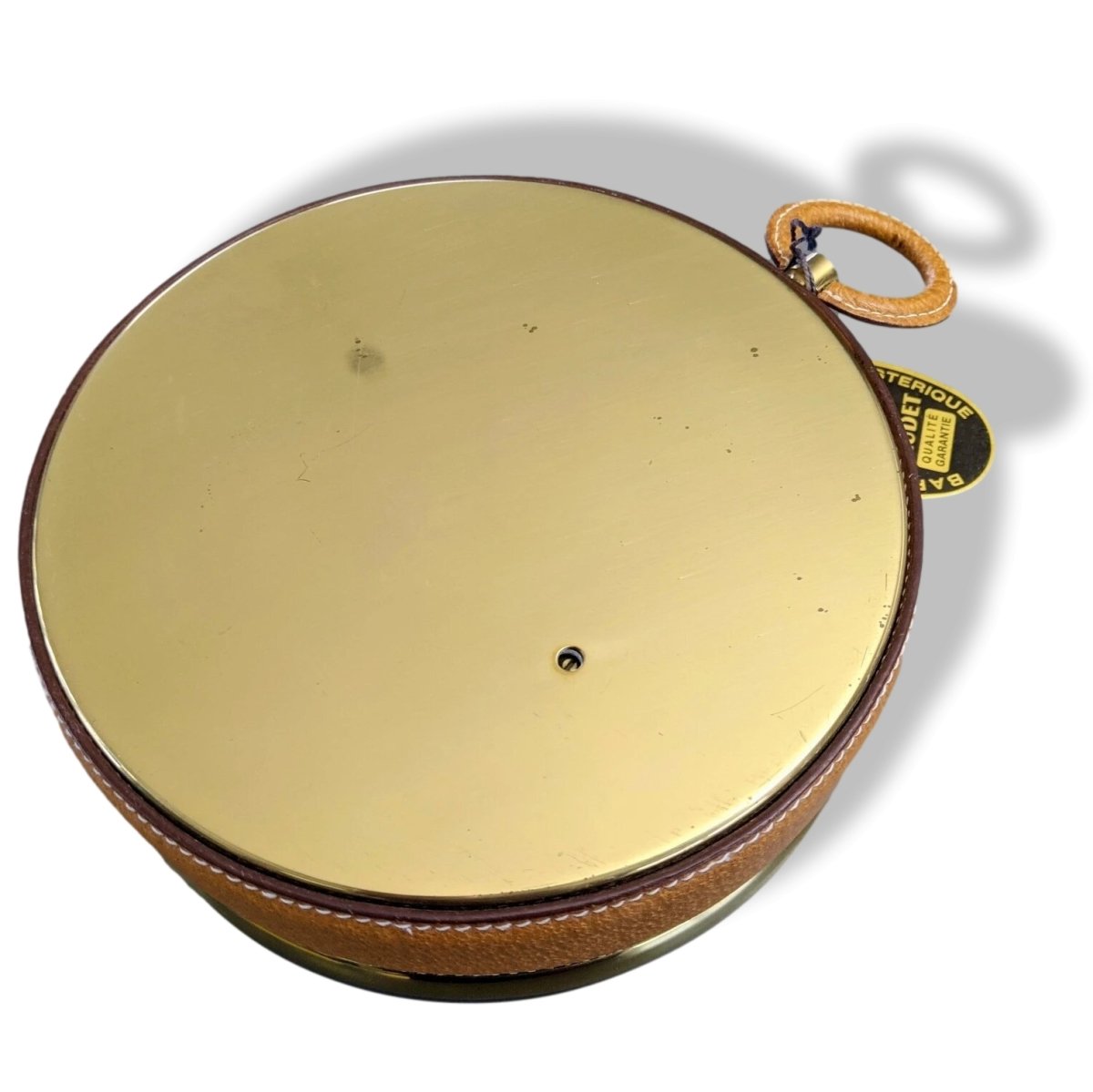 HERMES Paris by Naudet - Dourde Luxury Pecari Holosteric Barometer 16,5 cm NWT, Rare!. - poupishop