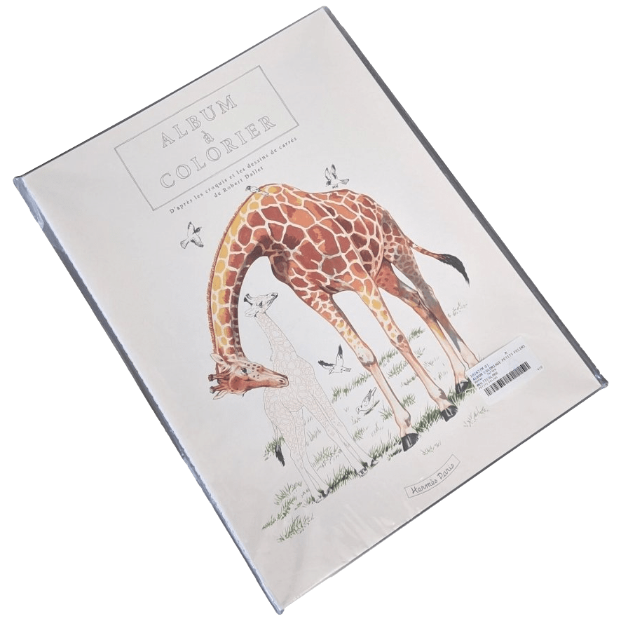 Hermes Papier PETITS FELINS from Robert Dallet Coloring Book