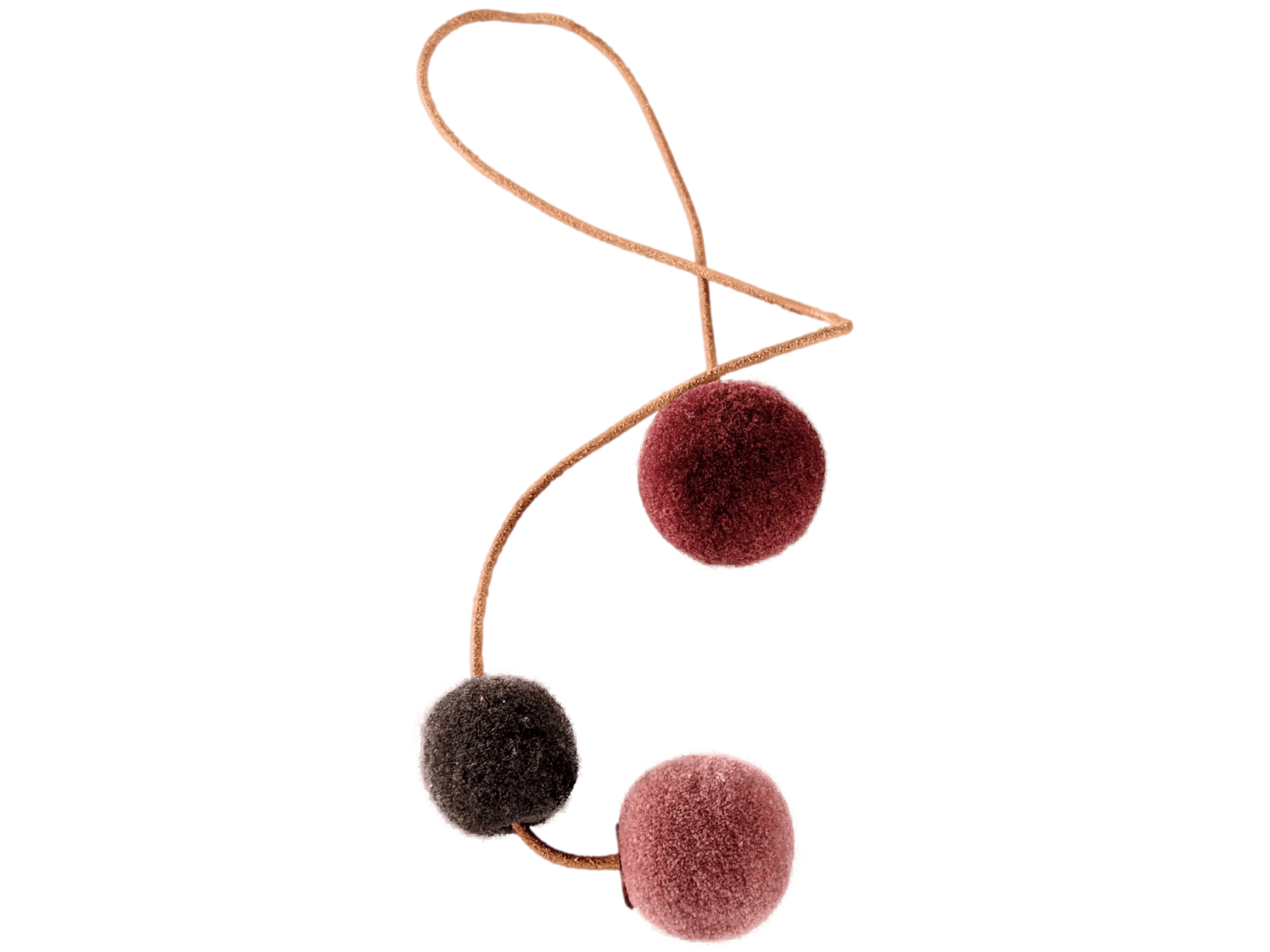 HERMES WOOL POMPONS Bag Charm in Box poupishop