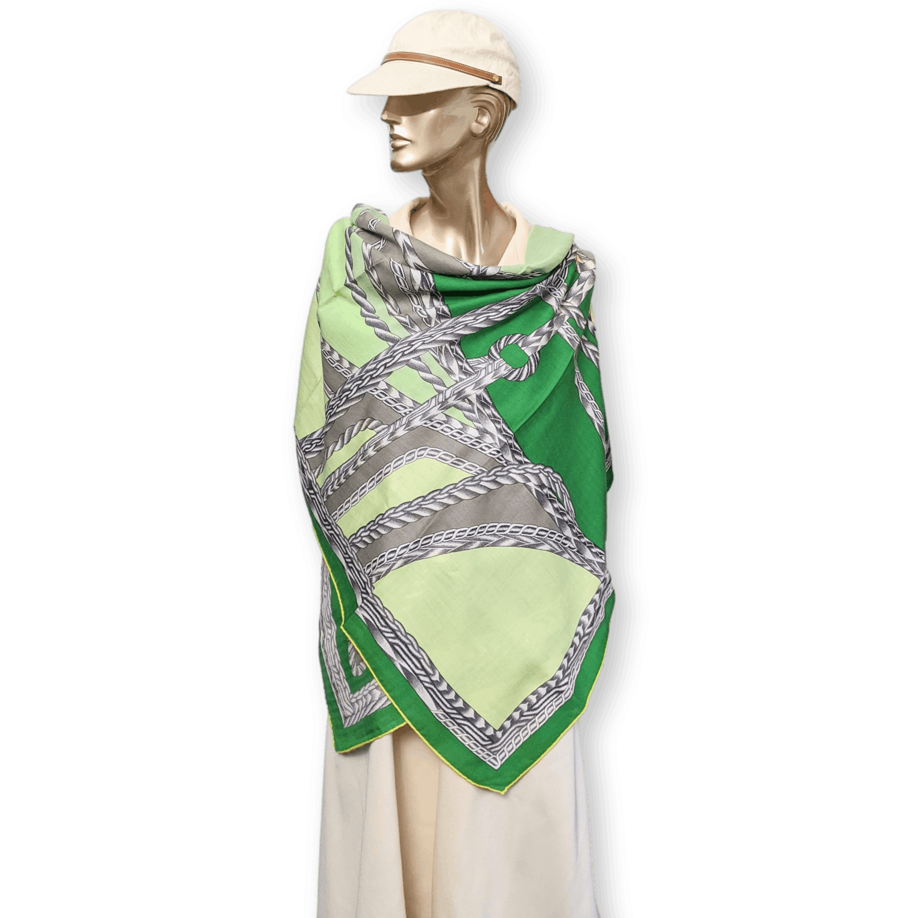 HERMES Robe du Soir 2018 - Cashmere Silk Shawl 140