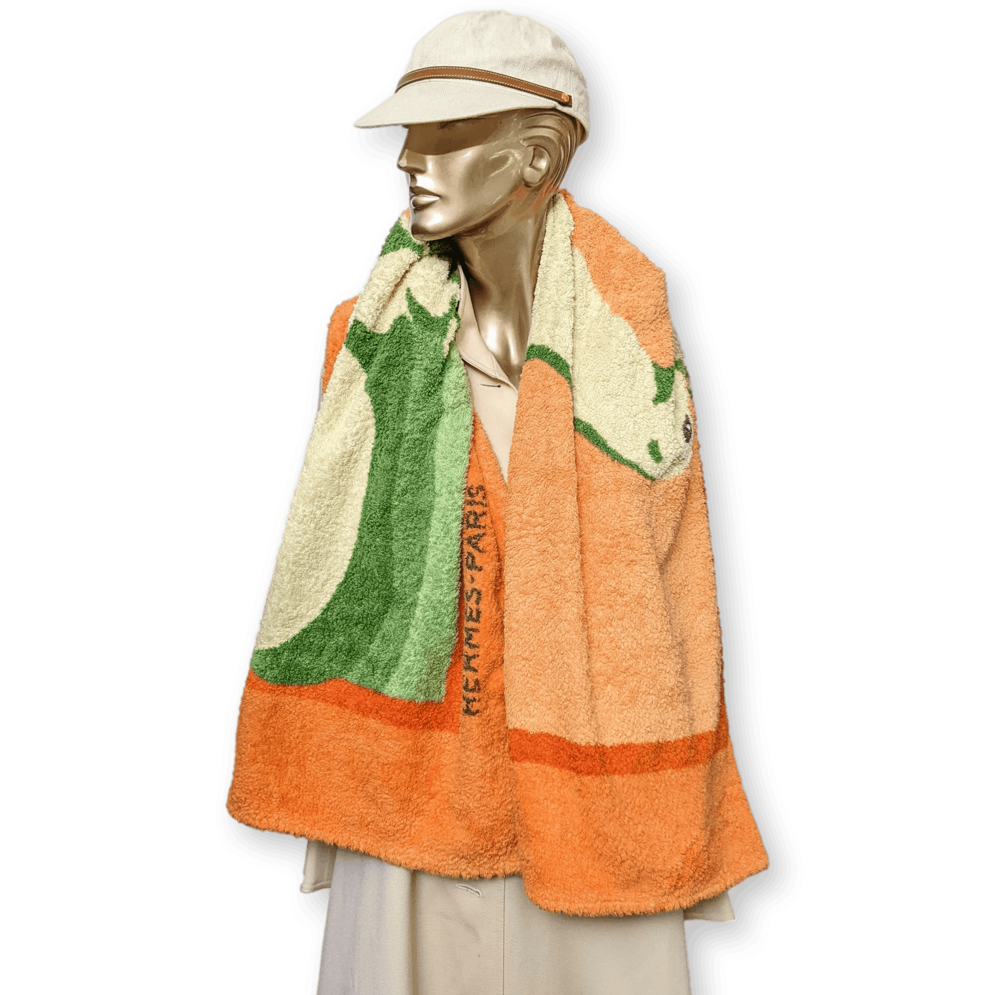 HERMES Seals Beach Towel 90 x 150 cm
