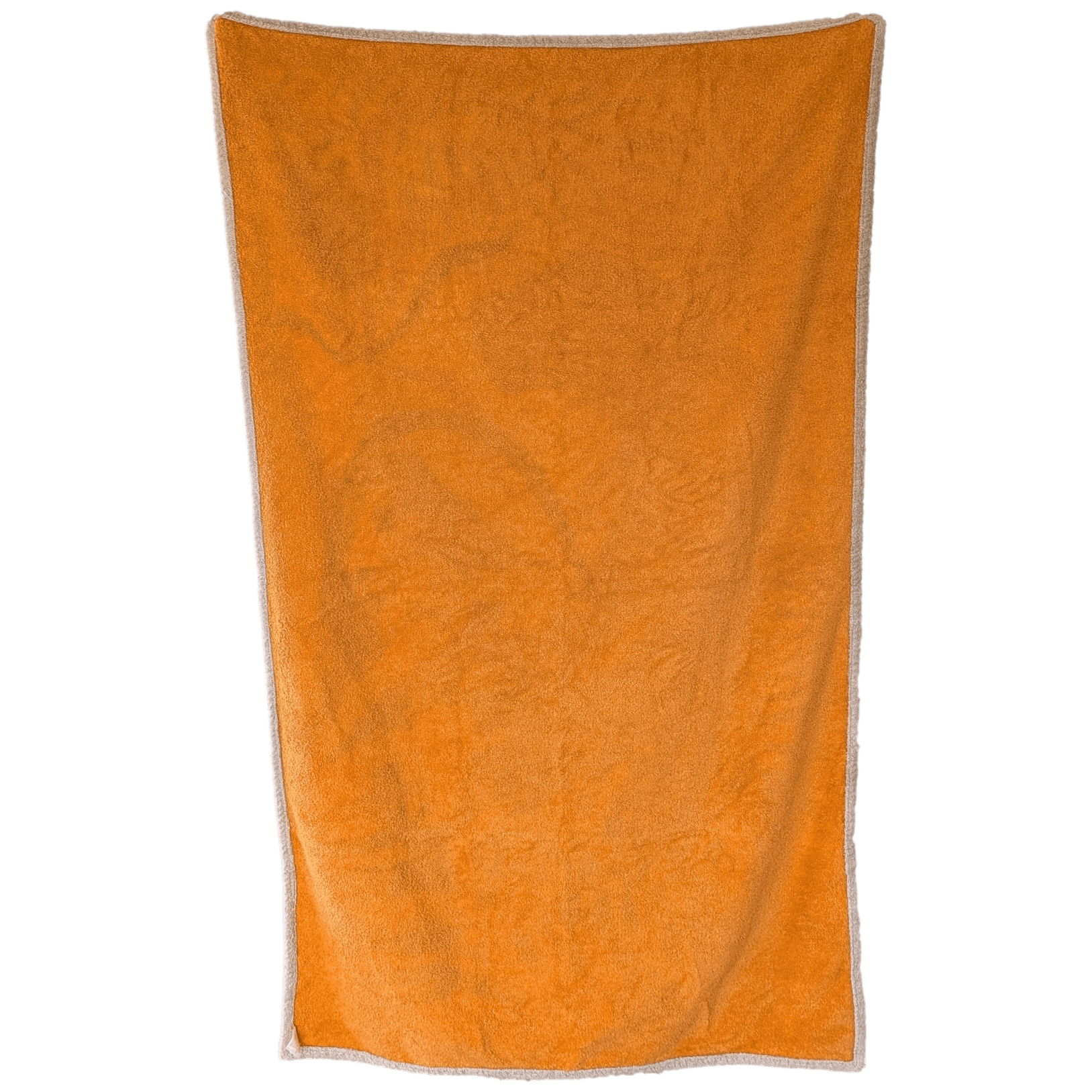 HERMES Tigre a l Ananas Beach Towel GM 90 x 150 cm Sand Ivory Red Cotton Terry