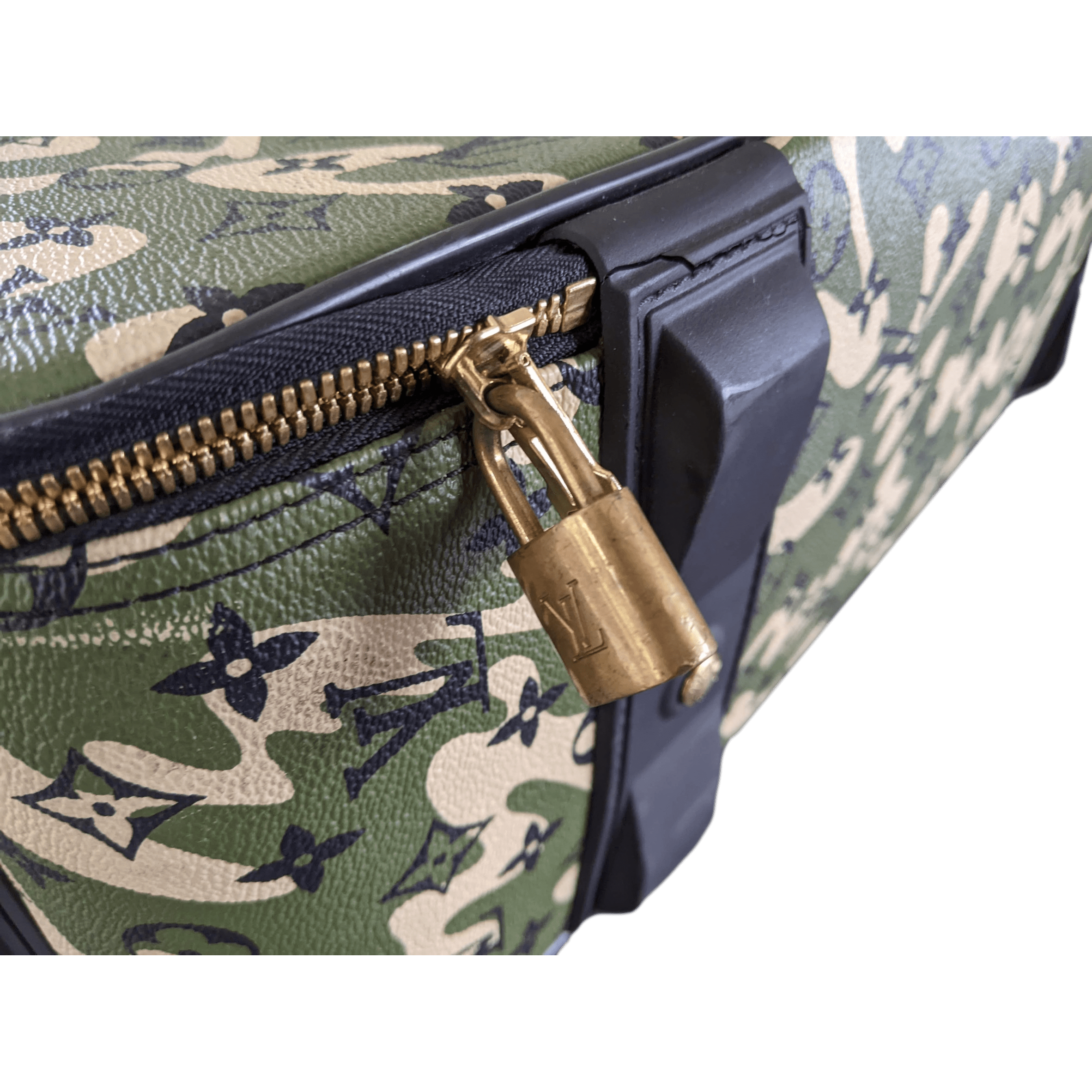 Louis Vuitton x Takashi Murakami 2008 Monogram Camouflage Pegase Valise 60