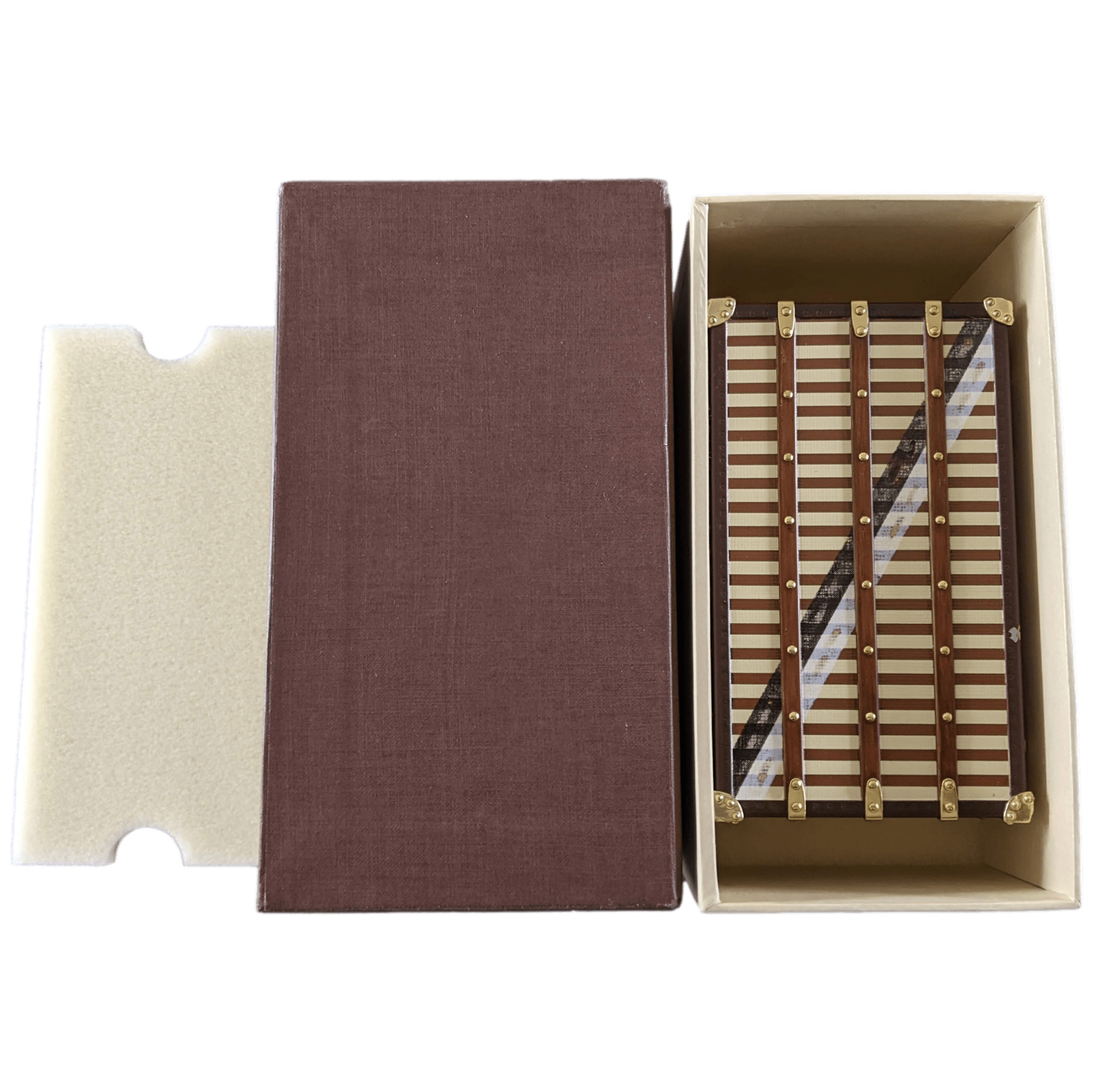 LOUIS VUITTON 2013 VIP Mini MALLE-COURRIER 1888 Paperweight Jewelry Box
