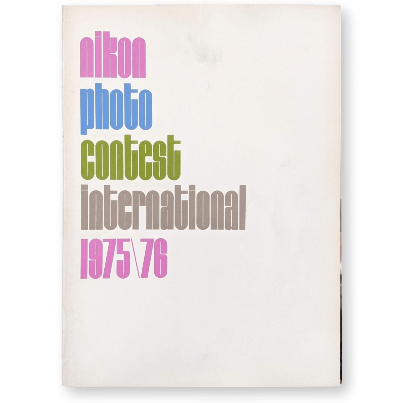 NIKON Photo Contest International 1975-76 Book