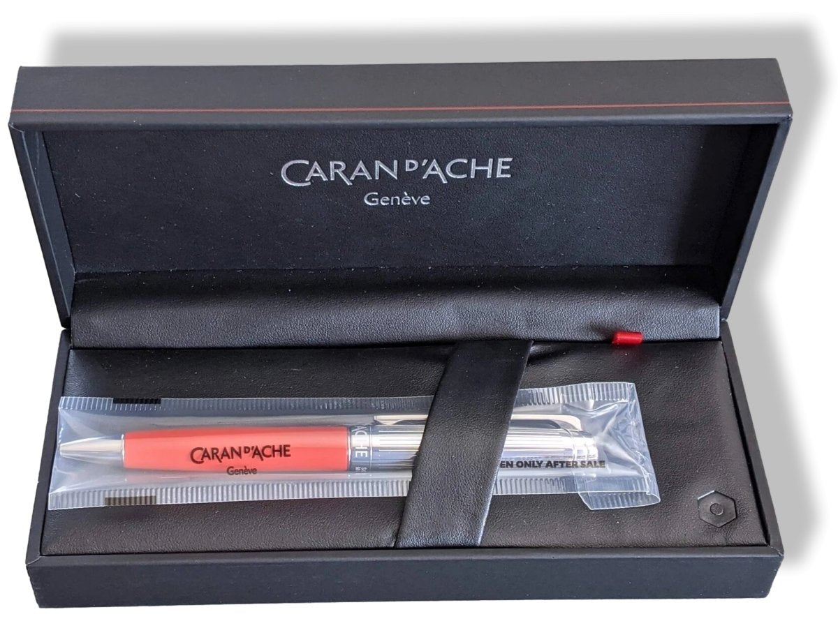 Patek Philippe & Carand'Ache Pink Ballpoint Pen in Case RARE, VIP, BNIB Sealed! - poupishop
