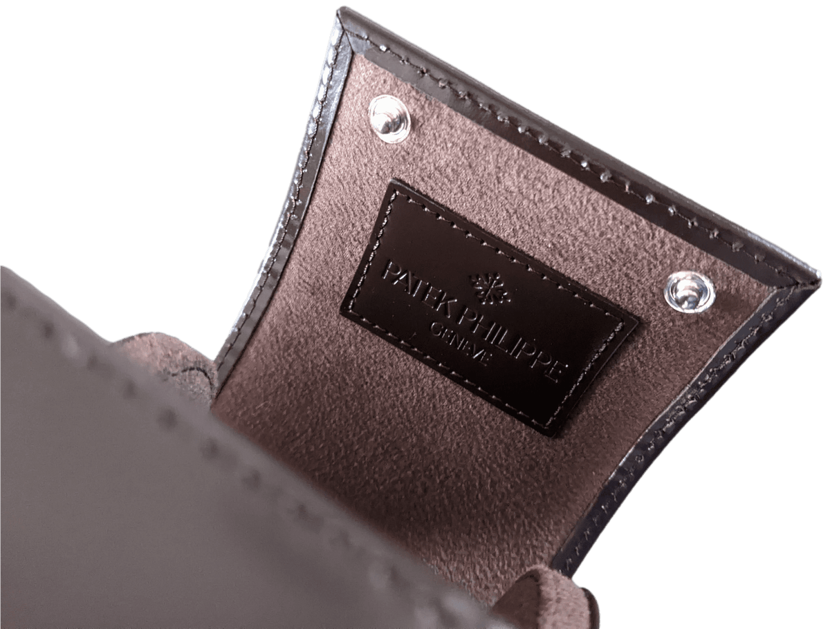 PATEK PHILIPPE VIP Ebene Glazing Leather Watch Case