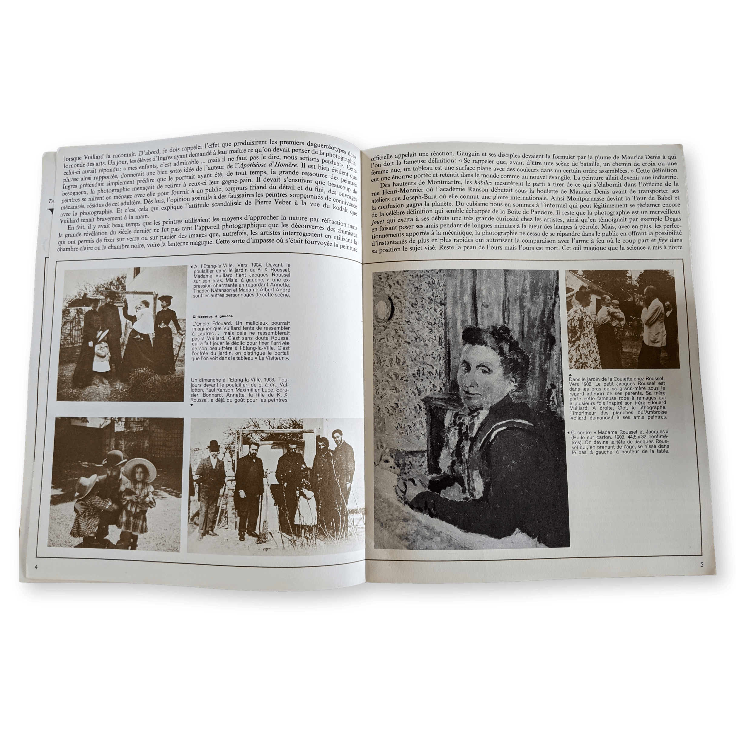 VUILLARD 1905 Book (french, 15 pages)