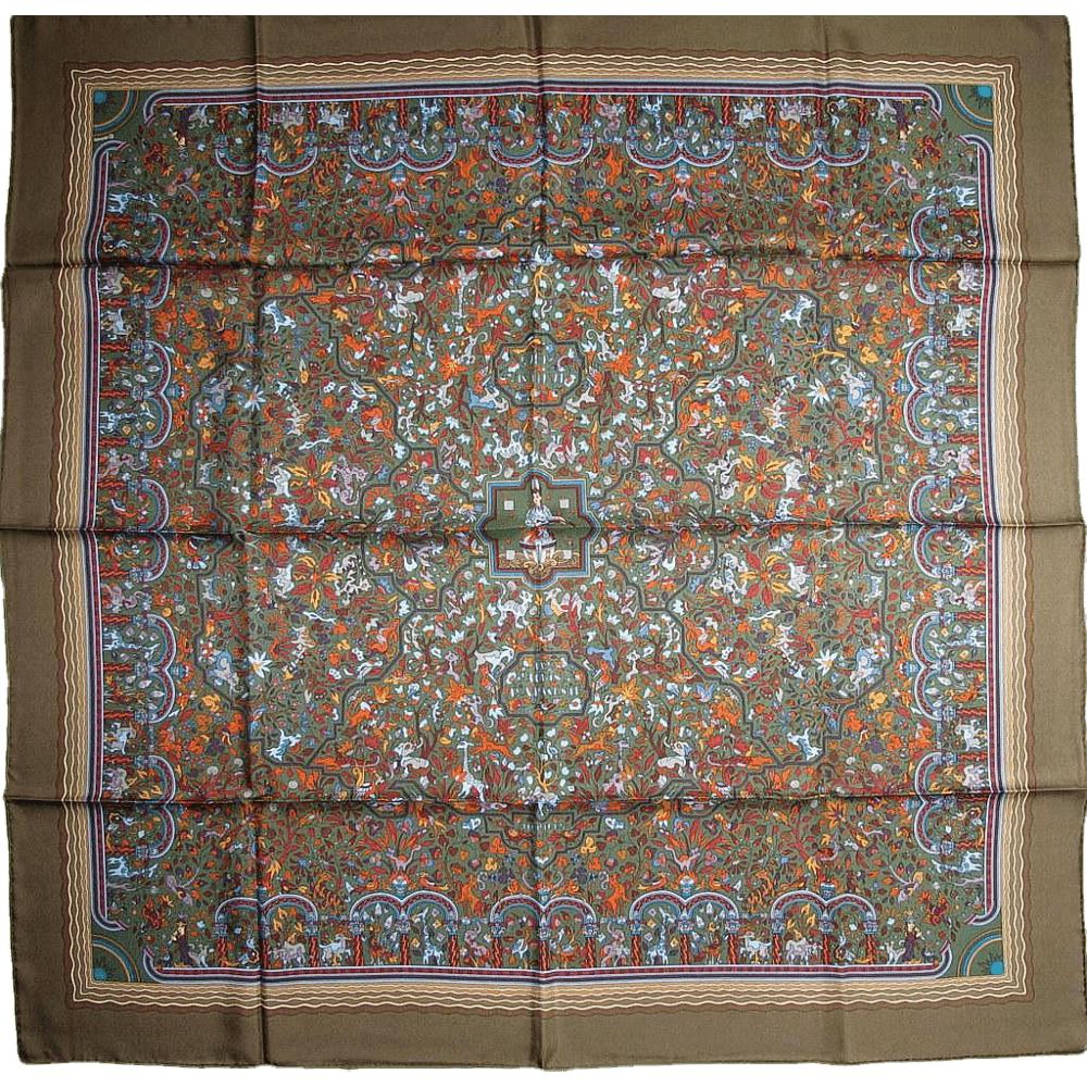 Hermes Jardins d'Armenie Twill