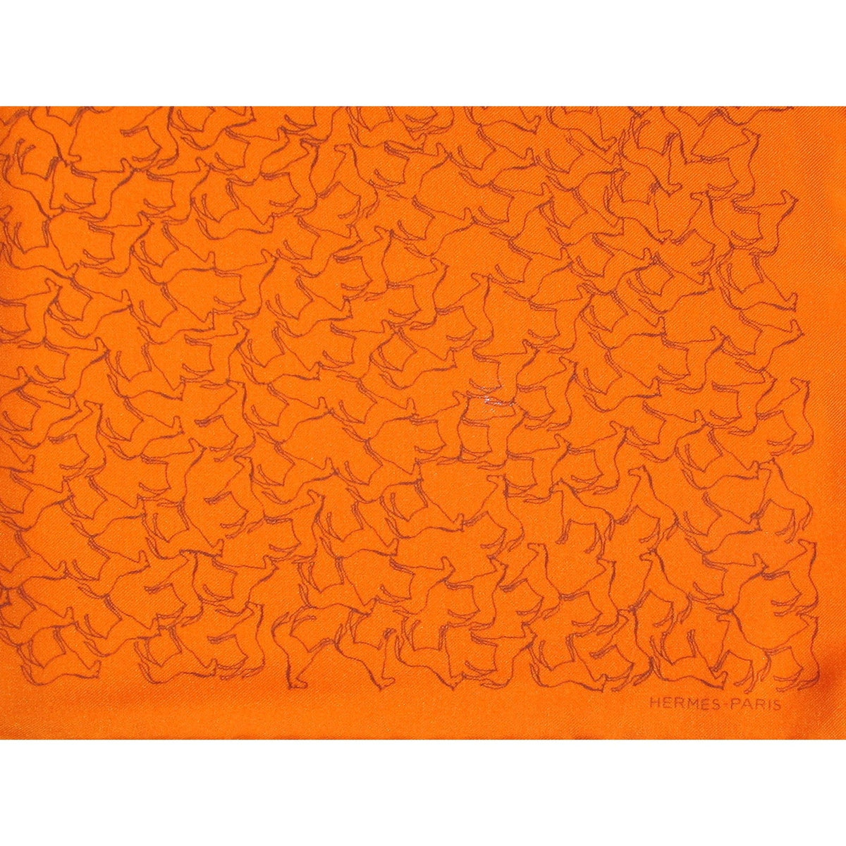 Hermes Tampons Equestres Gavroche Pocket Scarf 45