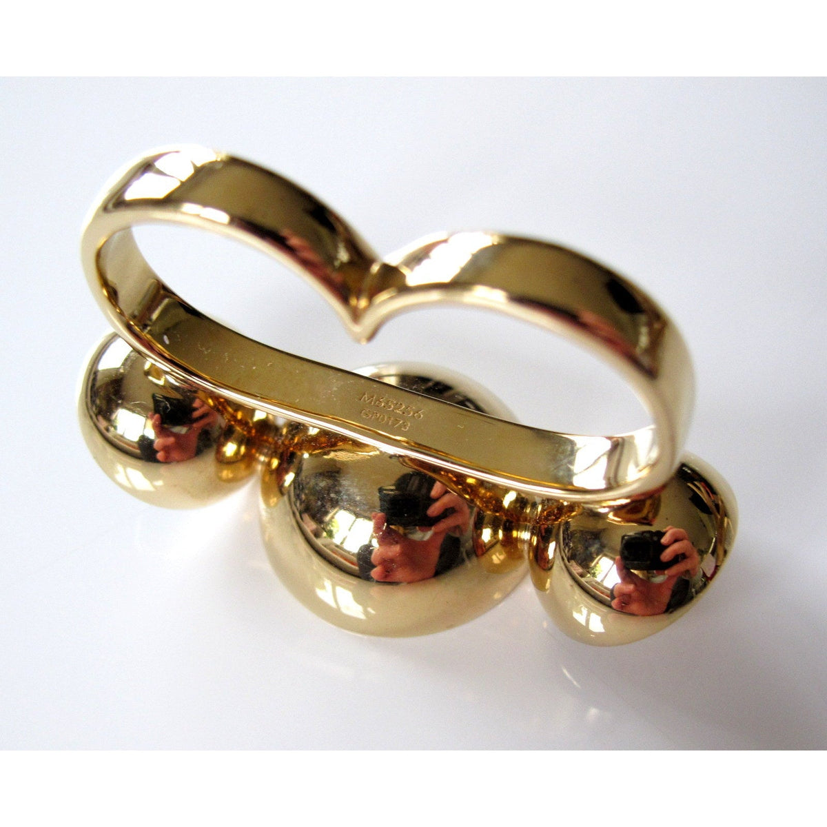 Louis Vuitton Numbered 'Coup de Poing ' Oversized Twist Band Unisex Ring, NIB! - poupishop
