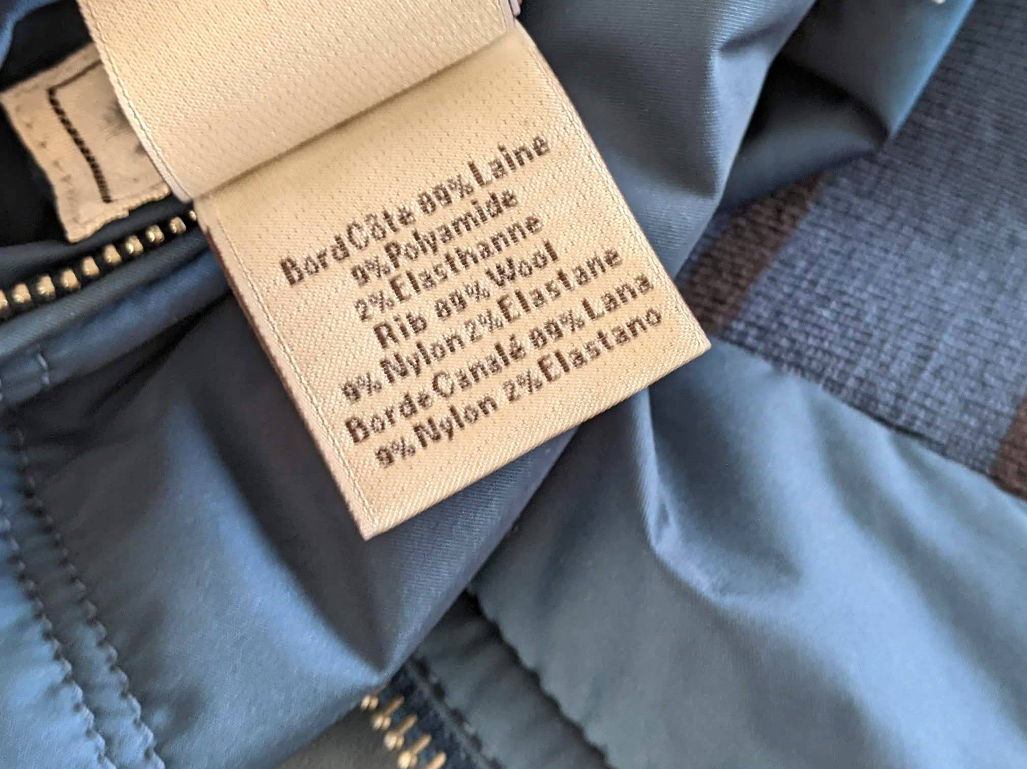 Hermes Men's Bleu de Prusse Lambskin Reversible Hooded Jacket Sz54