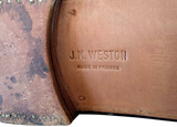 J. M. Weston Marrron Gold Derby Golf Women/Men Sz40.5