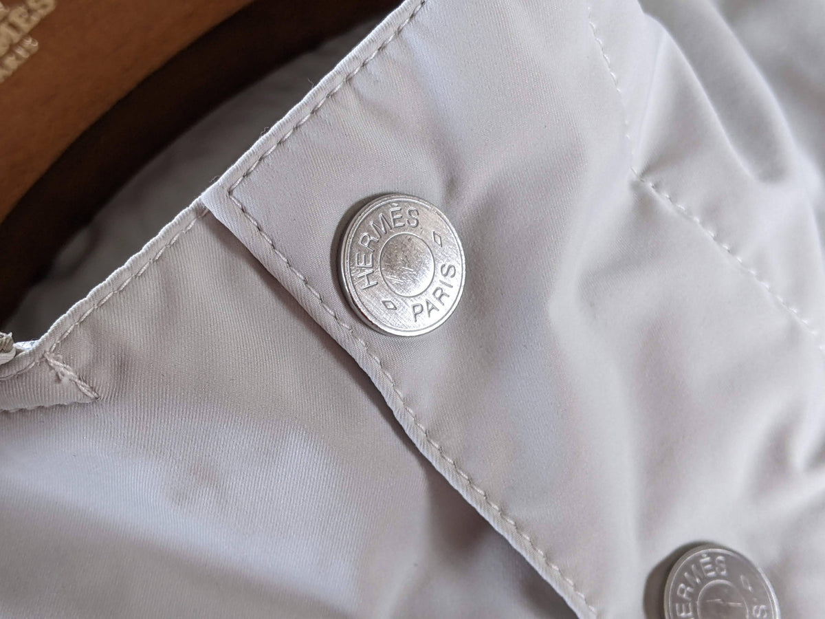 Hermes Mastique/Beige Men's Parka Sz54