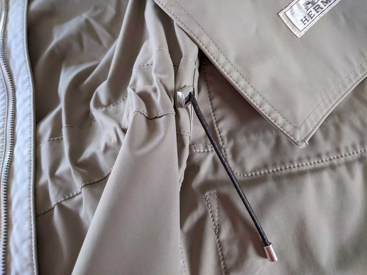 Hermes Mastique/Beige Men's Parka Sz54