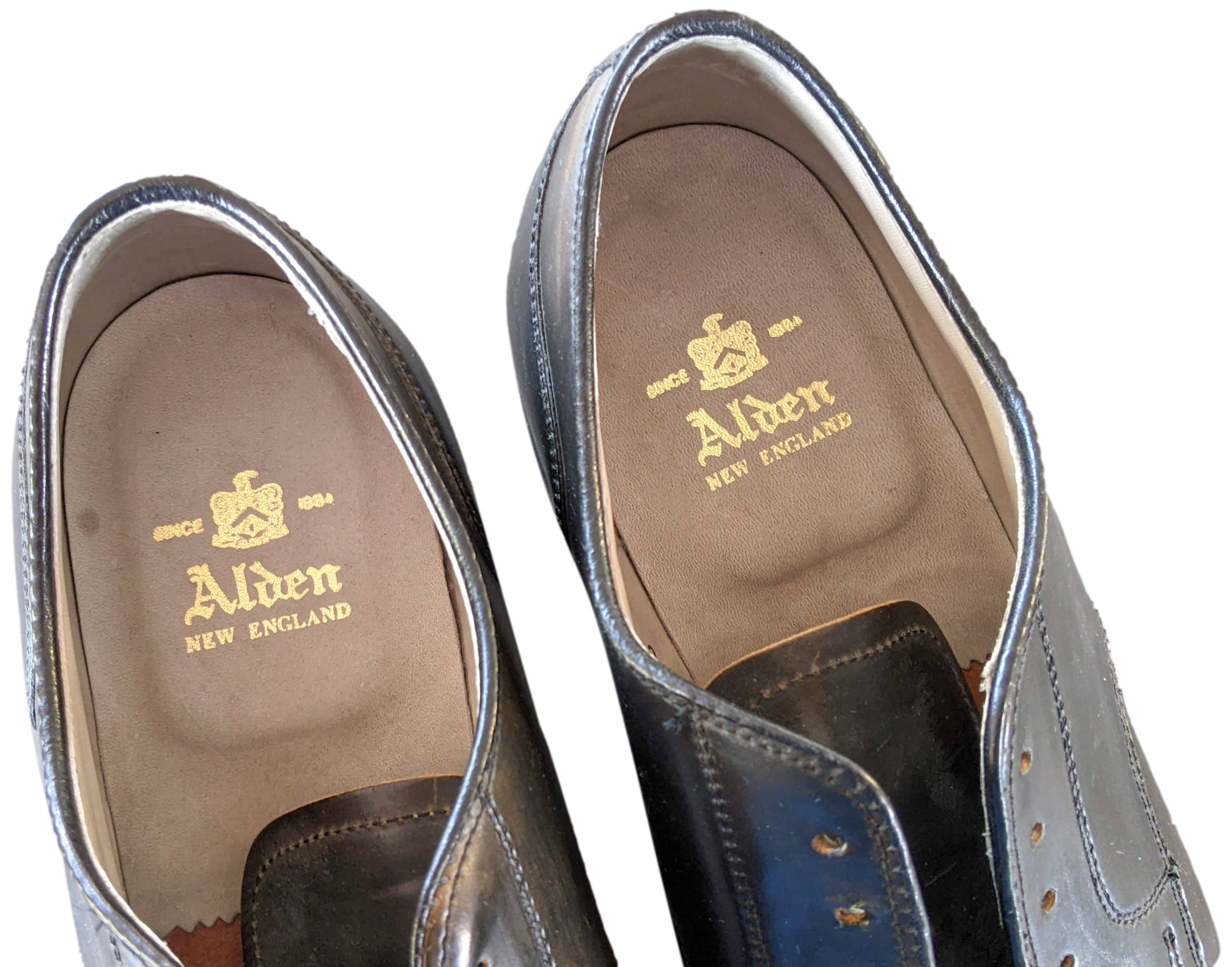 Produits Alden New England Noir Derby Men Shoes Sz40