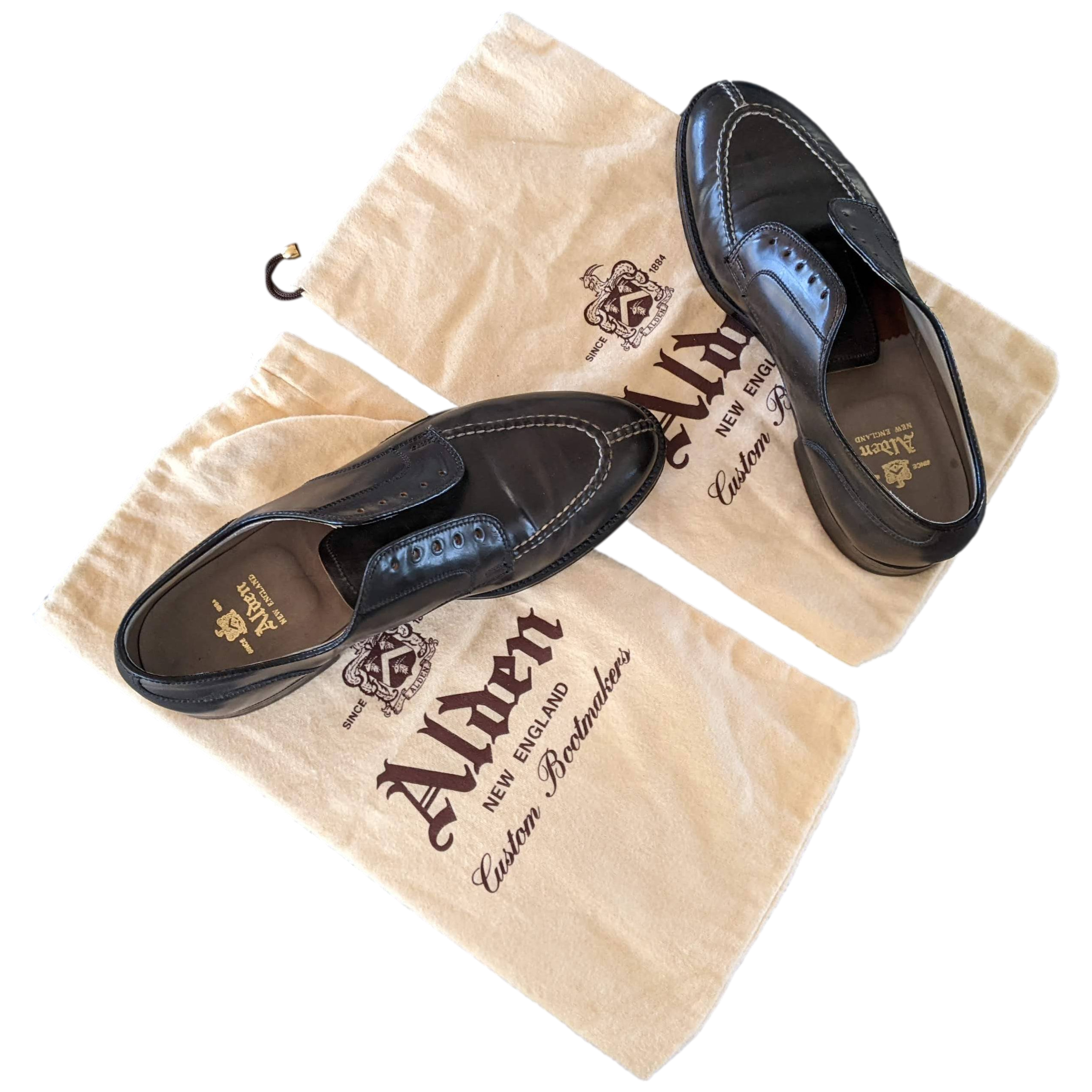 Produits Alden New England Noir Derby Men Shoes Sz40