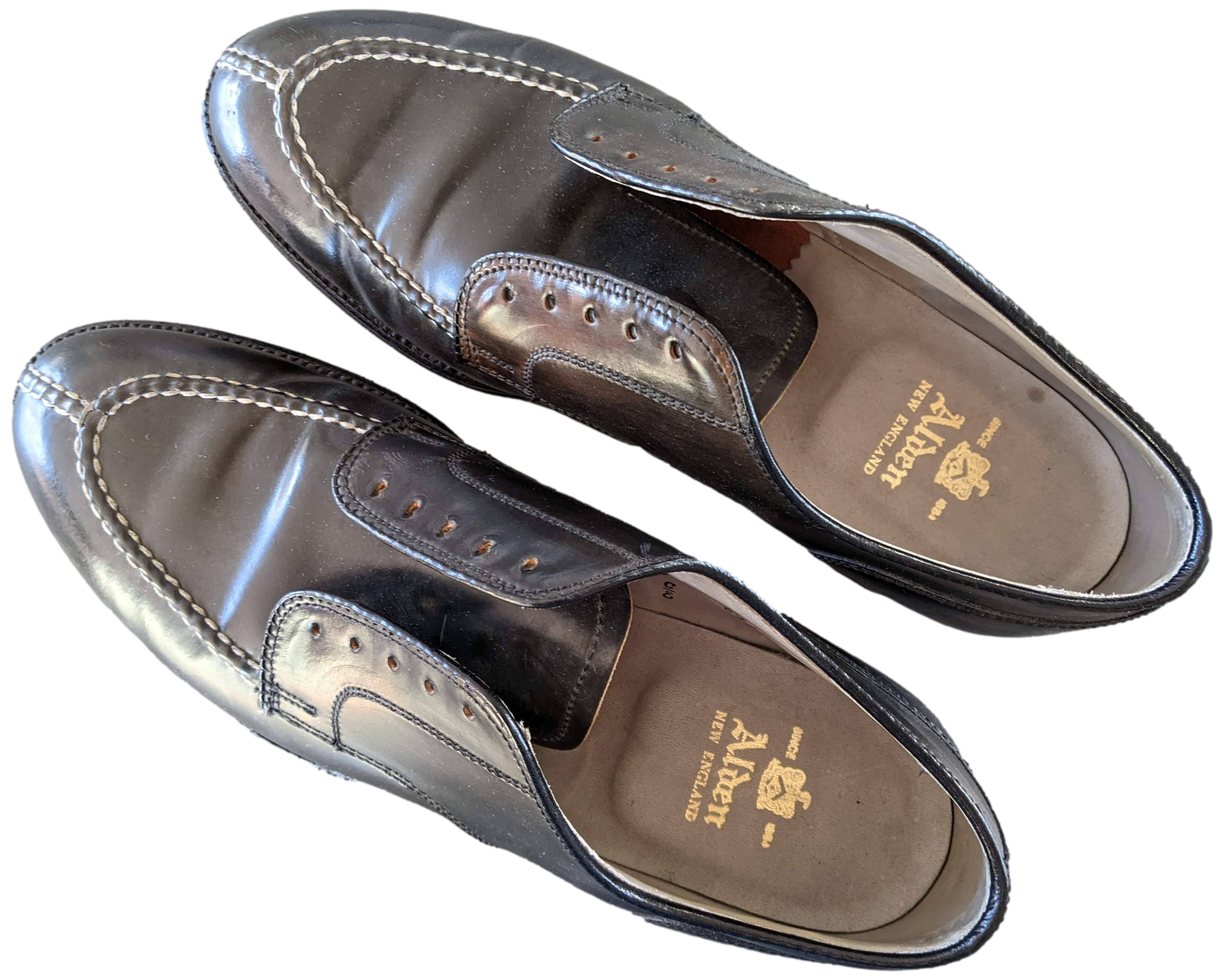 Produits Alden New England Noir Derby Men Shoes Sz40
