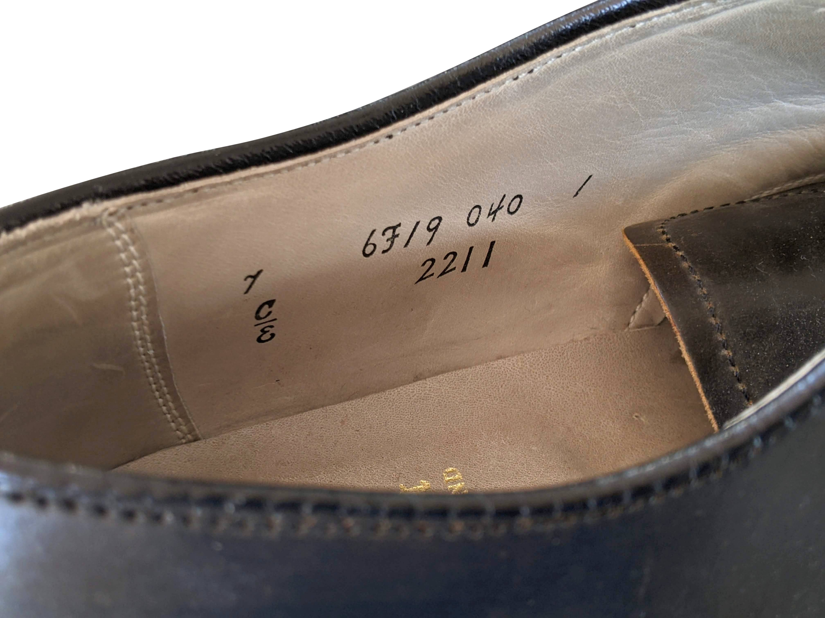 Produits Alden New England Noir Derby Men Shoes Sz40