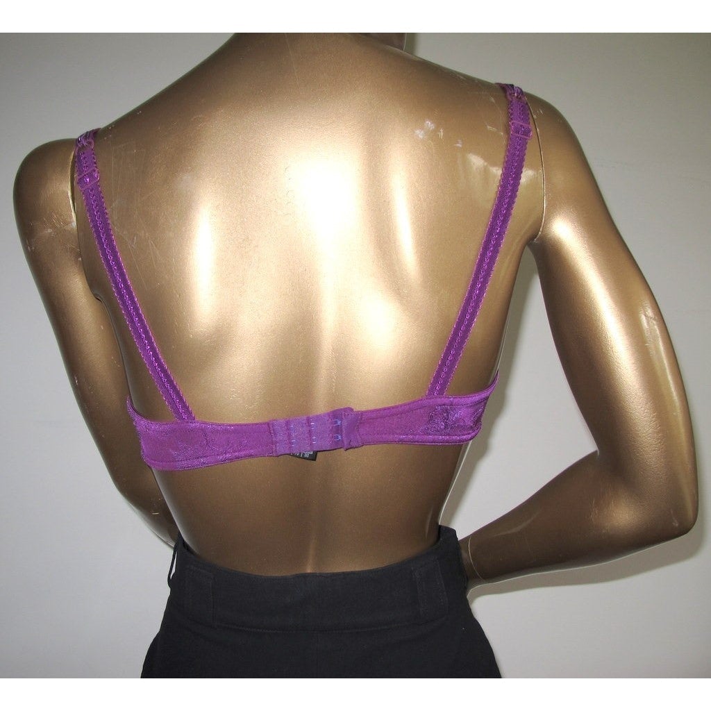 Aubade by Claude Pasquier Purple Laces Knot Bra, NWT - poupishop