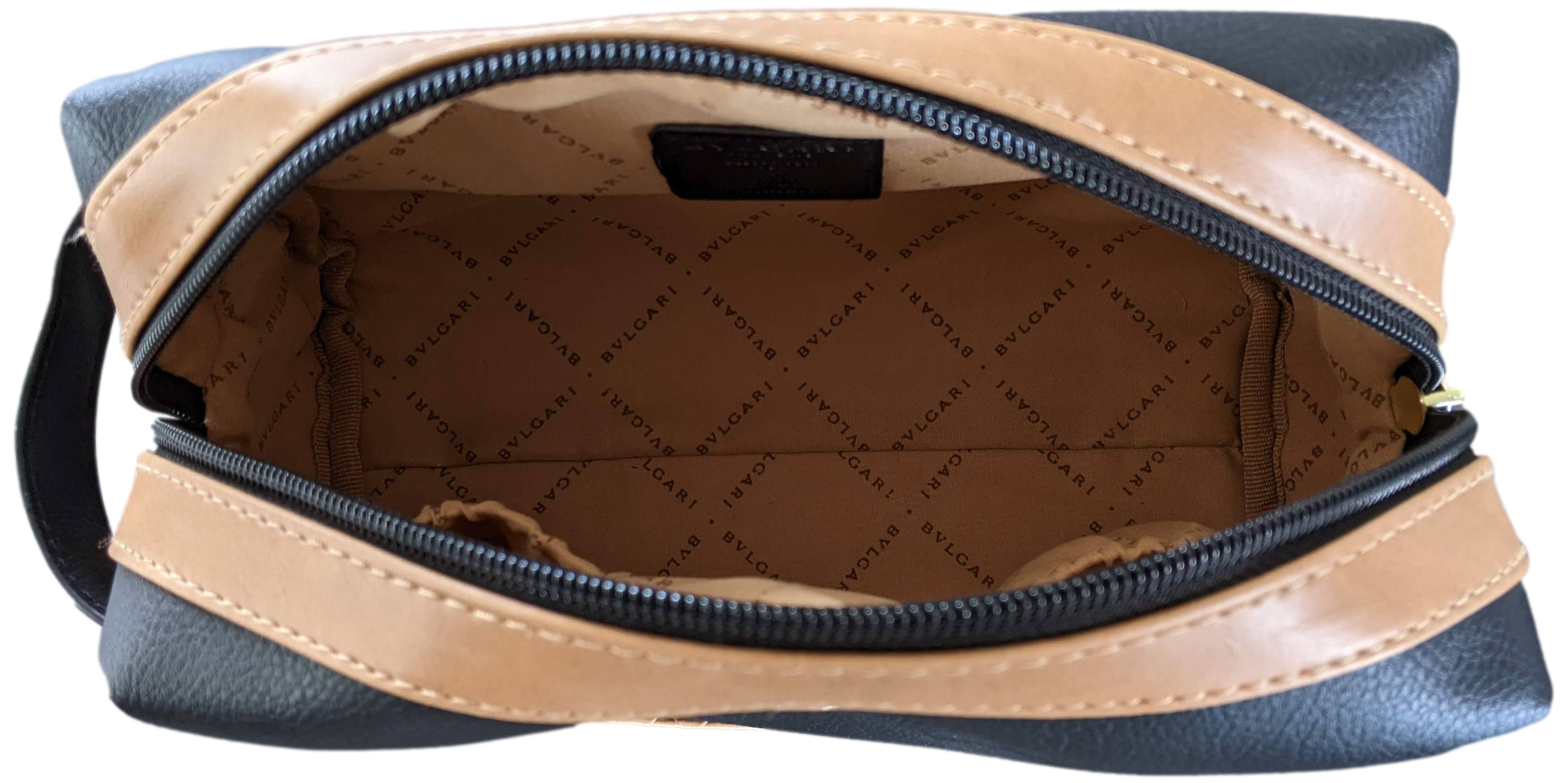 Bulgari for Emirates Zipped Cosmetic Kit Clutch Pochette Bag for VIP First Class only