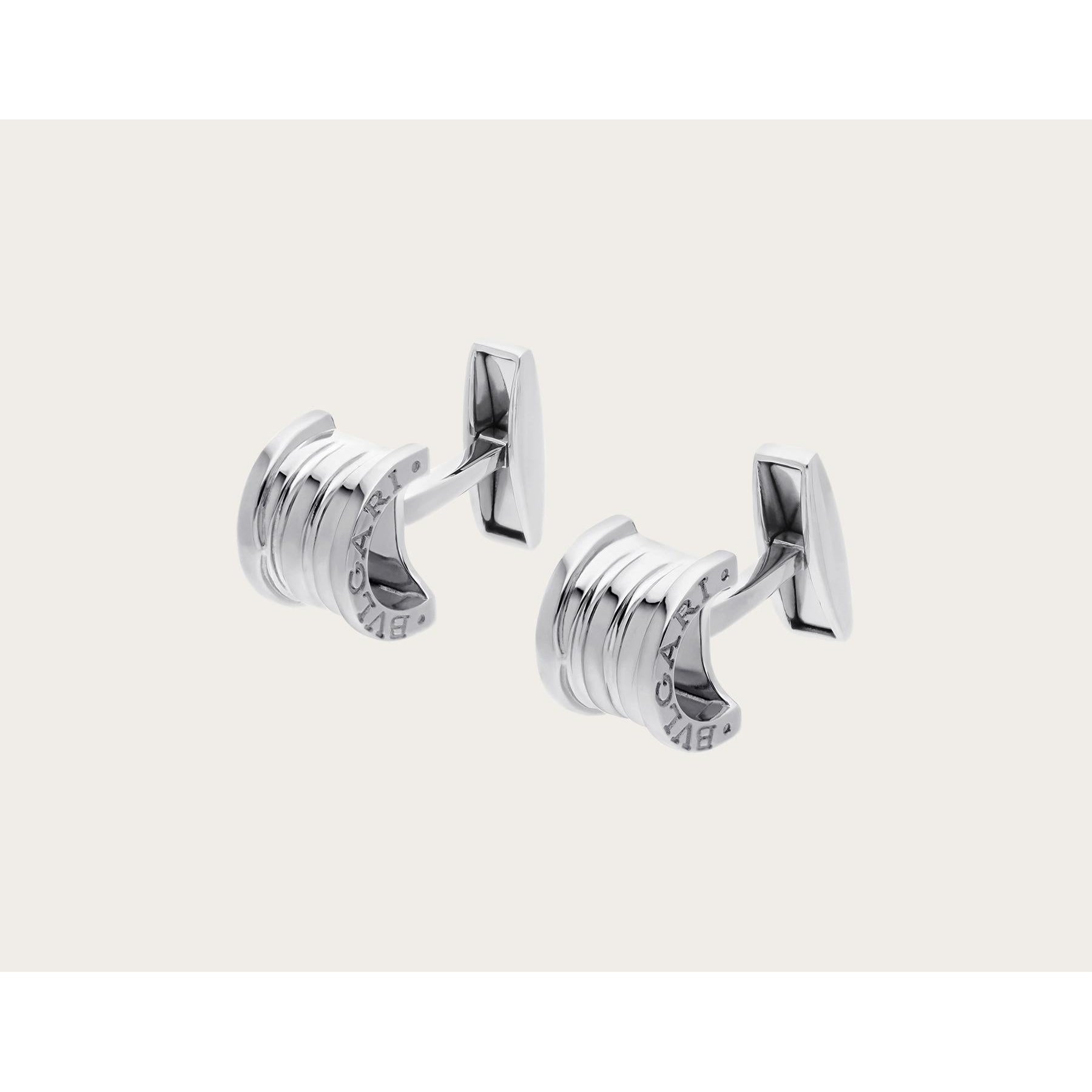 Bulgari Sterling Silver B. ZERO1 Cufflinks, NIB! - poupishop