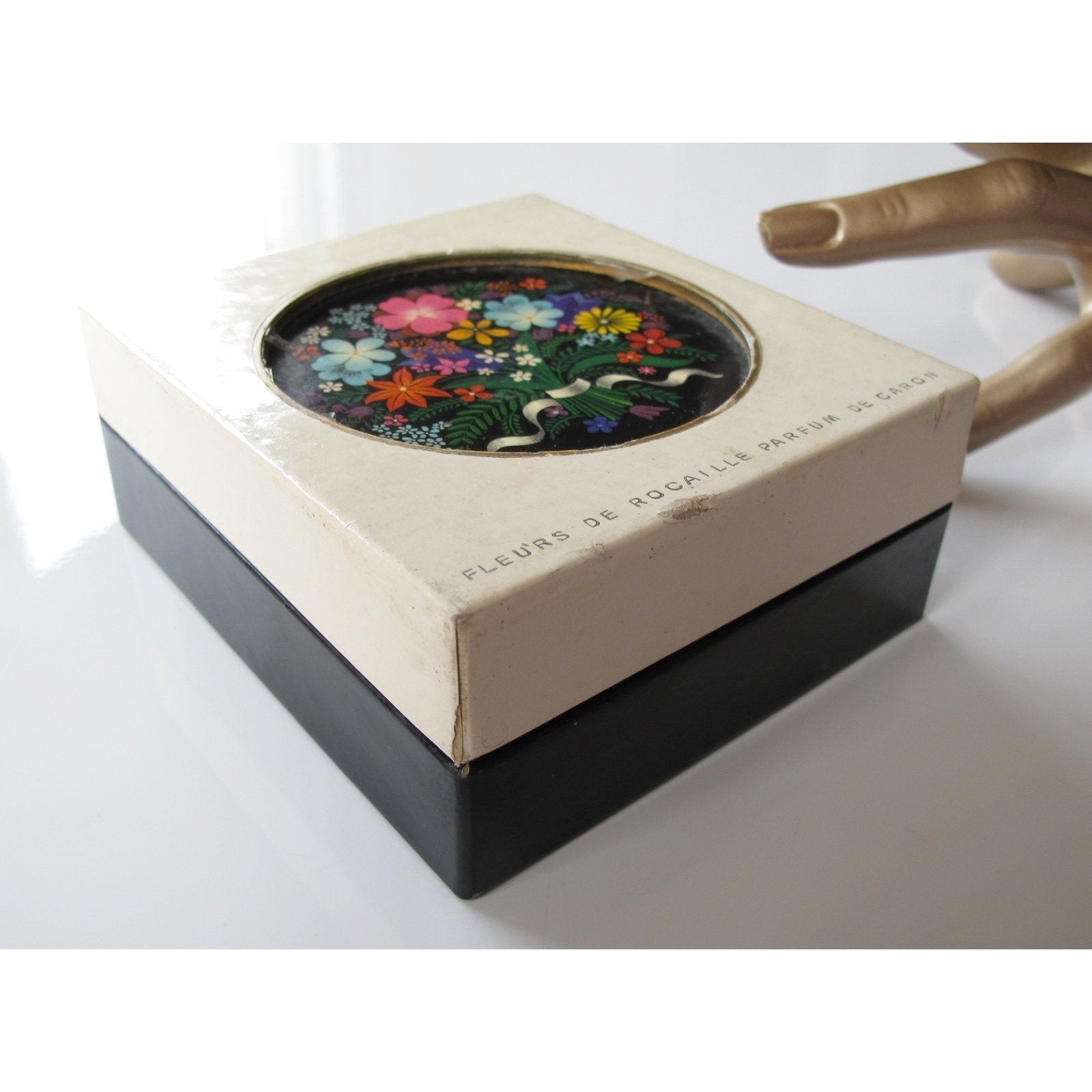 Caron Paris Vintage Fleurs de Rocaille Parfum 1.4 oz., Box! - poupishop