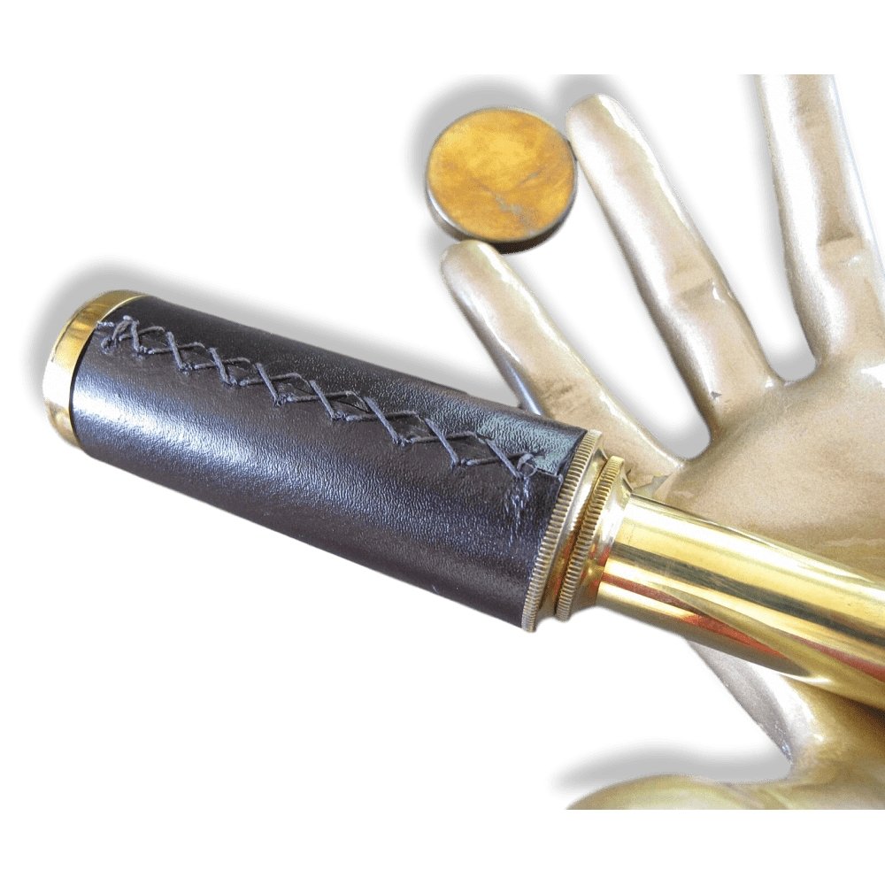 Cartier Pocket Compact Leather-Wrapped Scope Telescope in Box, Press gift! - poupishop