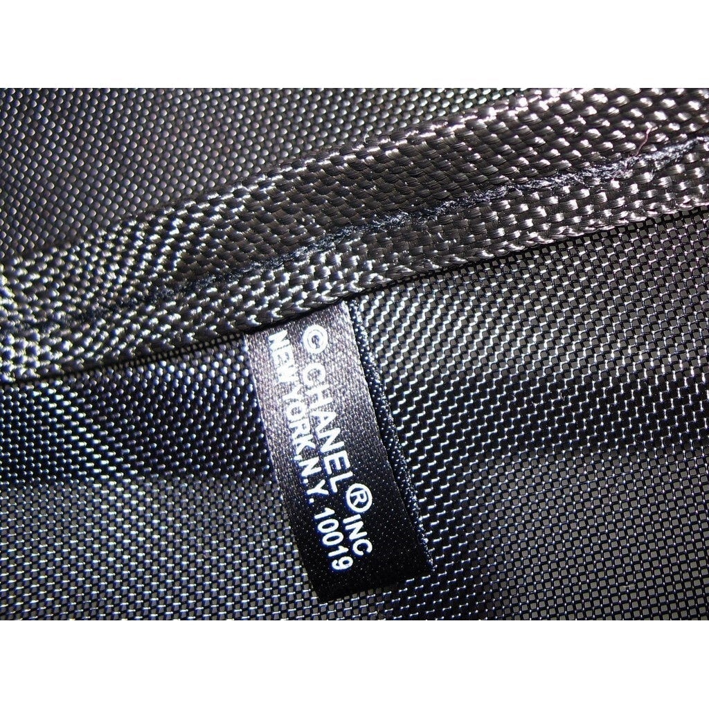 Chanel Black Logo Grand Shopping Bag Vip, New! - poupishop