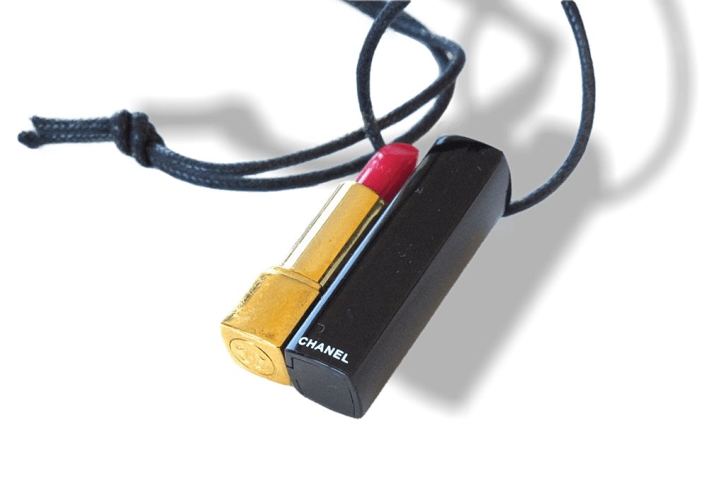 Chanel Lipstick Necklace Vip, New! - poupishop