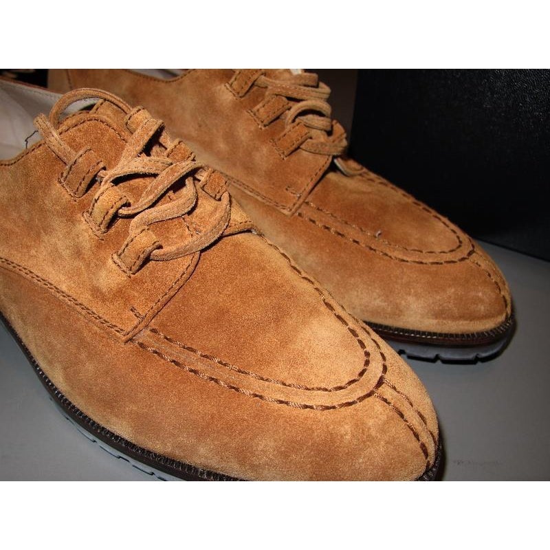 Chanel Suede Laced Hunting Women Shoes, NIB! - poupishop