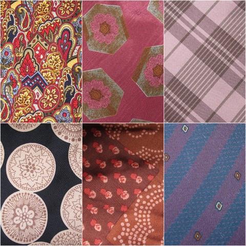 Christian Dior Vintage Lot of 6 Silk Ties - poupishop