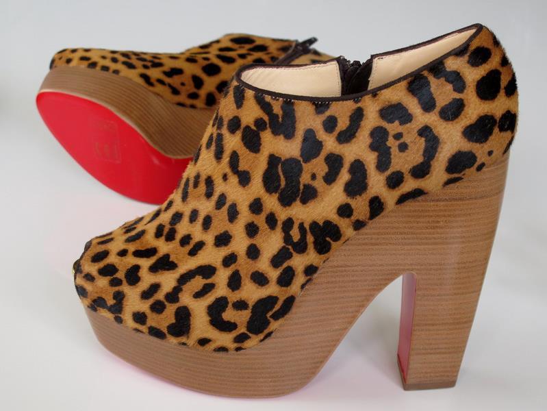 Christian Louboutin Pony Hair Verdun Women Shoes Sz39, Ret. €800, New! - poupishop