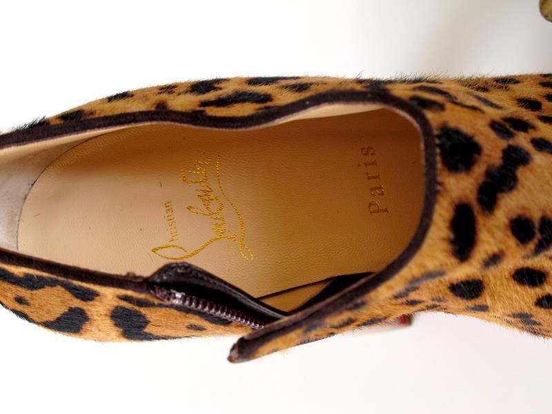 Christian Louboutin Pony Hair Verdun Women Shoes Sz39, Ret. €800, New! - poupishop
