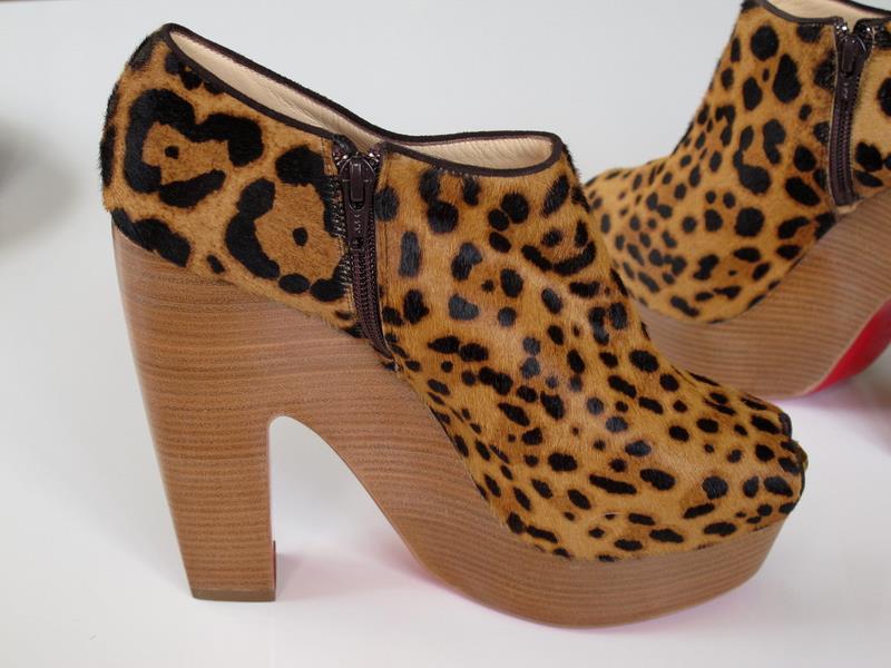 Christian Louboutin Pony Hair Verdun Women Shoes Sz39, Ret. €800, New! - poupishop