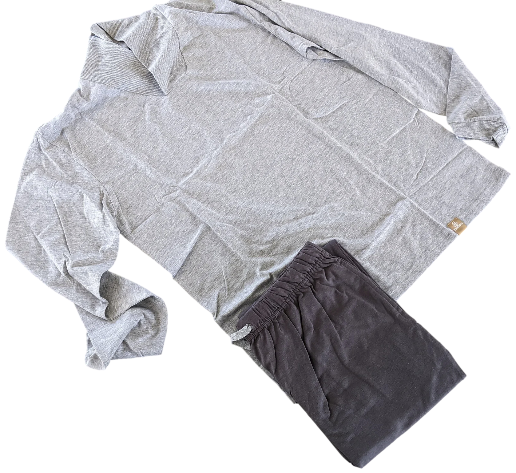 Emirates Men's Light Grey/Dark Grey First Class only Pijamas - Pijamas