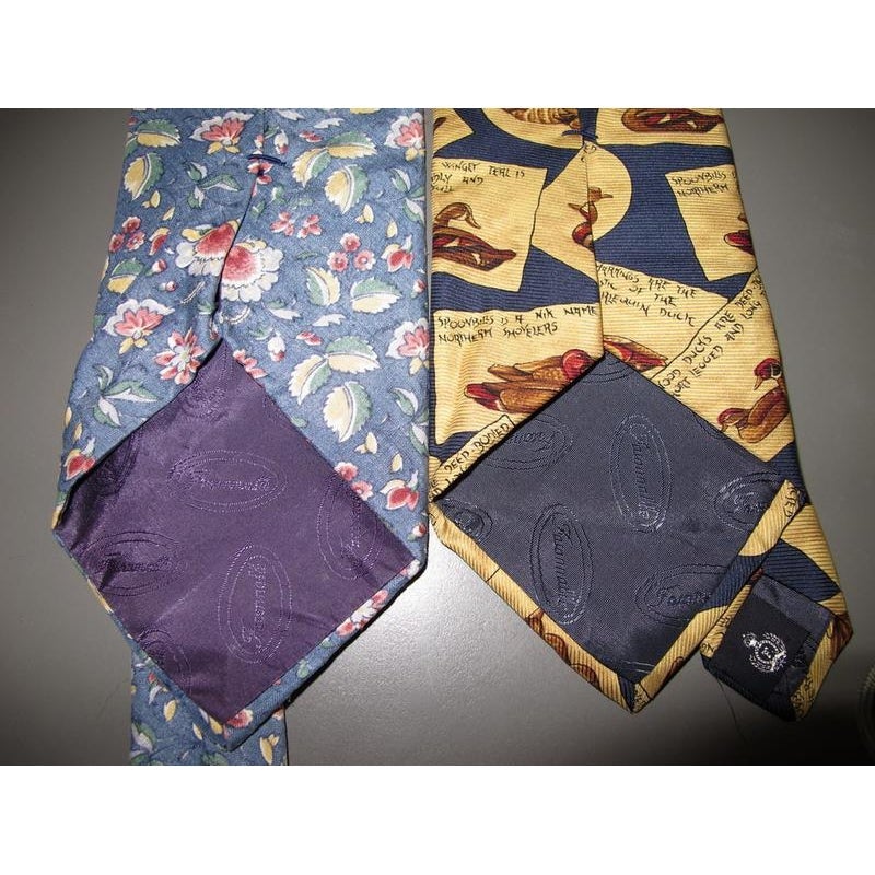 Façonnable Silk Lot of 2 Ties - poupishop
