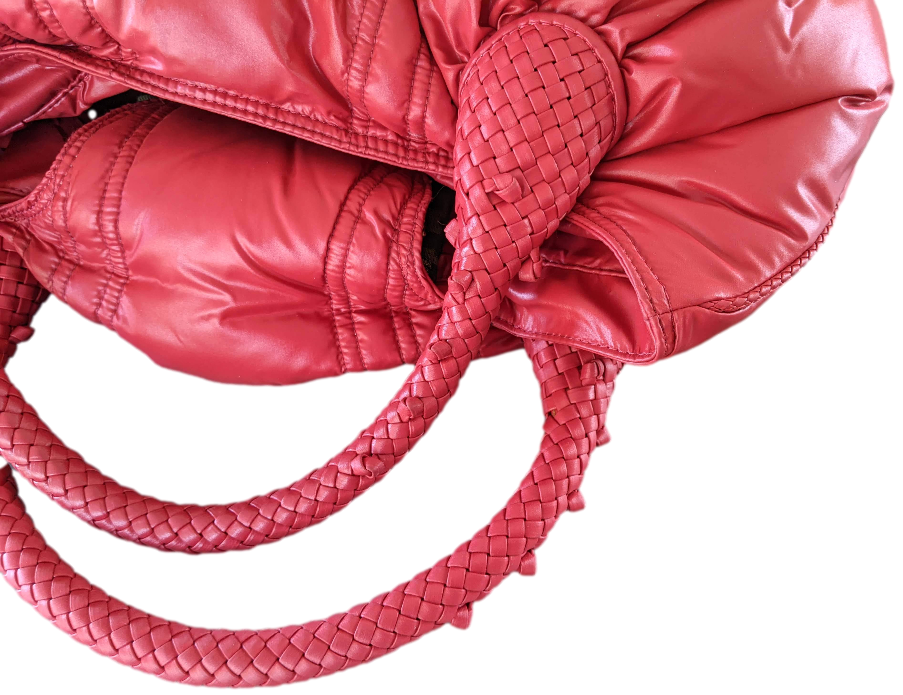 Fendi Moncler Red Nylon Spy Bag Limited Edition 500Pc