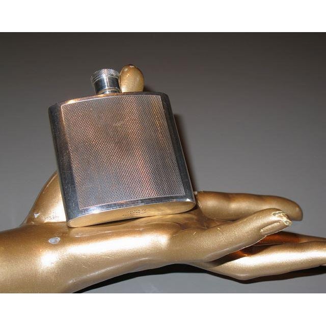 Hermes Art Deco Pocket Whisky Bottle