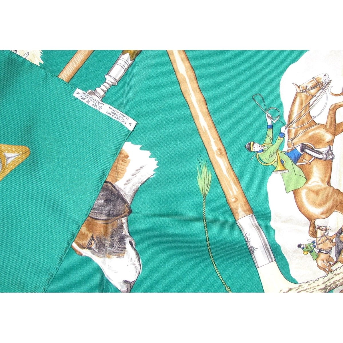 Hermes Le Laisser Courre by Jean de Fougerolle Twill Carre 90