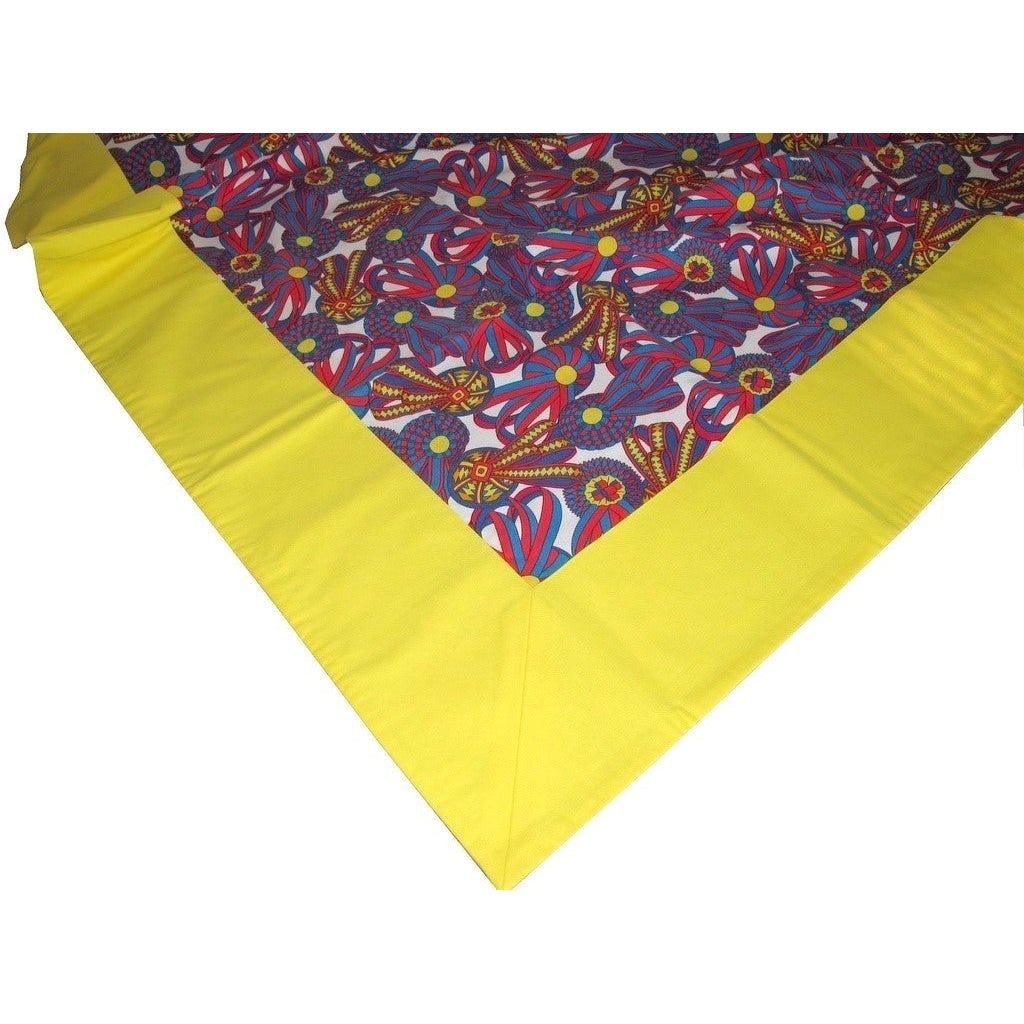 Hermes 1980s Les Rubans du Cheval Tablecloth & 6 Napkins, New! - poupishop