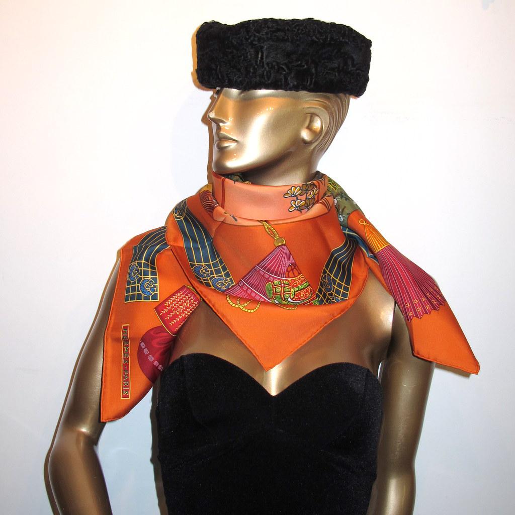 Hermes 1986 Kimonos et Inros by Annie Faivre Twill 90 BNIB!