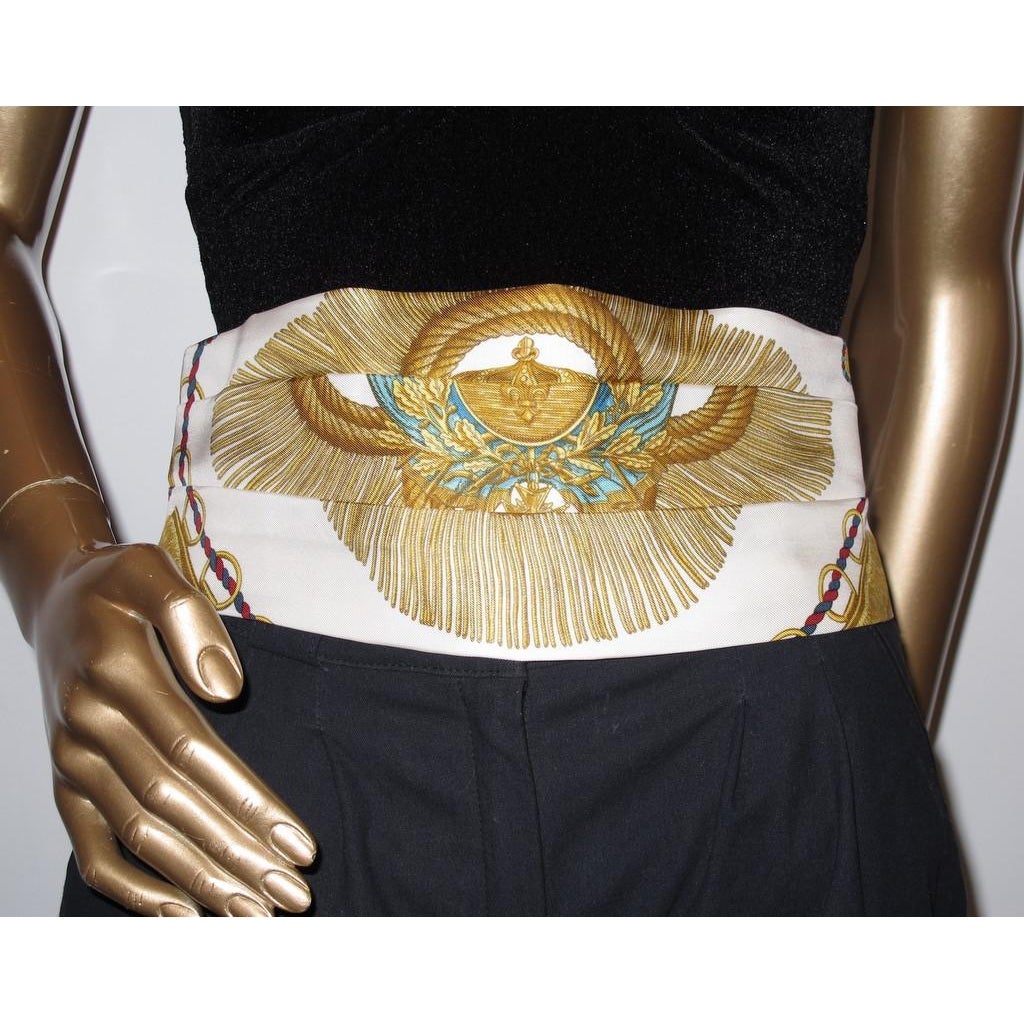 Hermes Tuxedo set Bow tie Cummerbund Poste et Cavalerie