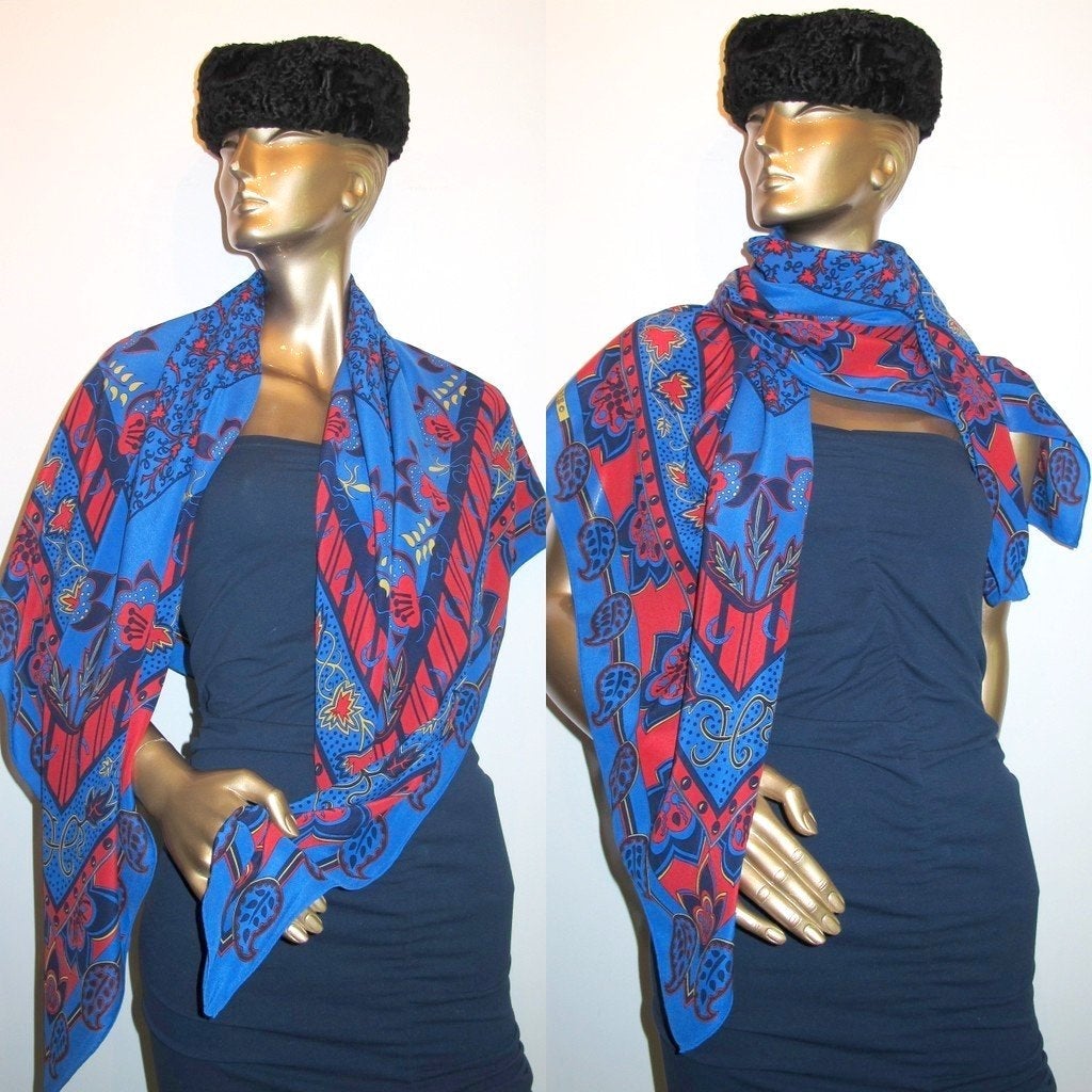 Hermes Rare Silk Crepe Treille Muscade GM